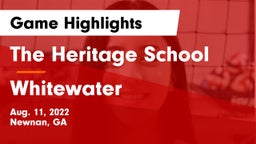 The Heritage School vs Whitewater  Game Highlights - Aug. 11, 2022