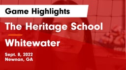 The Heritage School vs Whitewater  Game Highlights - Sept. 8, 2022