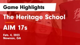 The Heritage School vs AIM 17s Game Highlights - Feb. 4, 2023