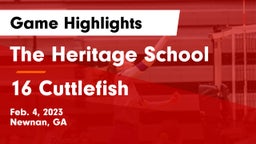 The Heritage School vs 16 Cuttlefish Game Highlights - Feb. 4, 2023