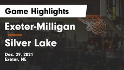 Exeter-Milligan  vs Silver Lake  Game Highlights - Dec. 29, 2021