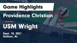 Providence Christian  vs USM Wright Game Highlights - Sept. 18, 2021