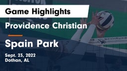 Providence Christian  vs Spain Park  Game Highlights - Sept. 23, 2022