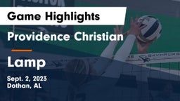 Providence Christian  vs Lamp  Game Highlights - Sept. 2, 2023