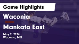 Waconia  vs Mankato East  Game Highlights - May 2, 2024