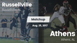 Matchup: Russellville High vs. Athens  2017