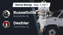Recap: Russellville  vs. Deshler  2017