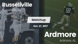 Matchup: Russellville High vs. Ardmore  2017