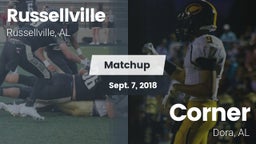 Matchup: Russellville High vs. Corner  2018