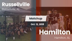 Matchup: Russellville High vs. Hamilton  2018