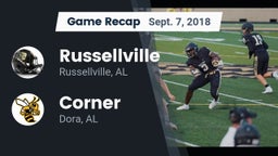 Recap: Russellville  vs. Corner  2018