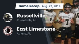 Recap: Russellville  vs. East Limestone  2019