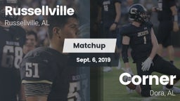 Matchup: Russellville High vs. Corner  2019