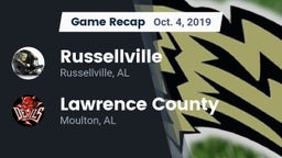Recap: Russellville  vs. Lawrence County  2019