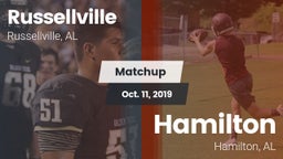 Matchup: Russellville High vs. Hamilton  2019