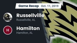 Recap: Russellville  vs. Hamilton  2019
