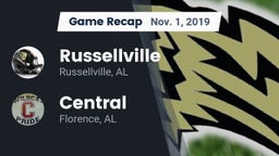 Recap: Russellville  vs. Central  2019