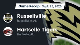 Recap: Russellville  vs. Hartselle Tigers 2020