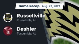Recap: Russellville  vs. Deshler  2021