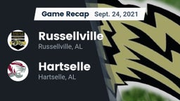 Recap: Russellville  vs. Hartselle  2021