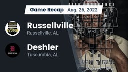 Recap: Russellville  vs. Deshler  2022