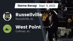 Recap: Russellville  vs. West Point  2022
