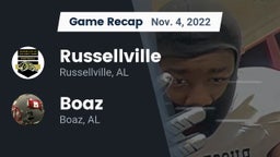 Recap: Russellville  vs. Boaz  2022