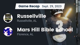 Recap: Russellville  vs. Mars Hill Bible School 2023