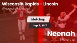 Matchup: Wisconsin Rapids - vs. Neenah  2017
