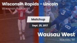 Matchup: Wisconsin Rapids - vs. Wausau West  2017