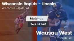Matchup: Wisconsin Rapids - vs. Wausau West  2018