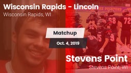 Matchup: Wisconsin Rapids - vs. Stevens Point  2019