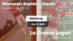 Matchup: Wisconsin Rapids - vs. La Crosse Logan 2019