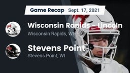 Recap: Wisconsin Rapids - Lincoln  vs. Stevens Point  2021