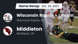 Recap: Wisconsin Rapids - Lincoln  vs. Middleton  2021