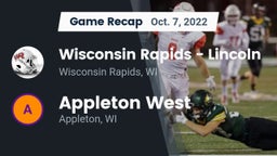 Recap: Wisconsin Rapids - Lincoln  vs. Appleton West  2022