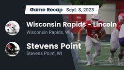 Recap: Wisconsin Rapids - Lincoln  vs. Stevens Point  2023
