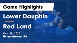 Lower Dauphin  vs Red Land  Game Highlights - Oct. 27, 2020