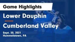 Lower Dauphin  vs Cumberland Valley  Game Highlights - Sept. 30, 2021