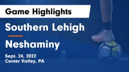 Southern Lehigh  vs Neshaminy  Game Highlights - Sept. 24, 2022