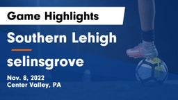 Southern Lehigh  vs selinsgrove  Game Highlights - Nov. 8, 2022