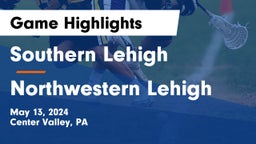Southern Lehigh  vs Northwestern Lehigh  Game Highlights - May 13, 2024