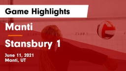 Manti  vs Stansbury 1 Game Highlights - June 11, 2021