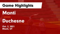 Manti  vs Duchesne  Game Highlights - Oct. 2, 2021