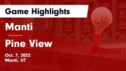 Manti  vs Pine View  Game Highlights - Oct. 7, 2022
