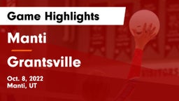 Manti  vs Grantsville  Game Highlights - Oct. 8, 2022