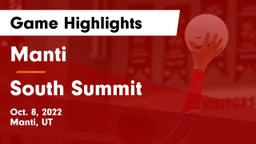 Manti  vs South Summit  Game Highlights - Oct. 8, 2022