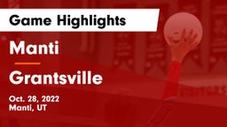 Manti  vs Grantsville  Game Highlights - Oct. 28, 2022