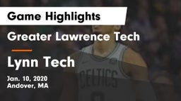 Greater Lawrence Tech  vs Lynn Tech Game Highlights - Jan. 10, 2020