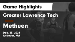 Greater Lawrence Tech  vs Methuen  Game Highlights - Dec. 23, 2021